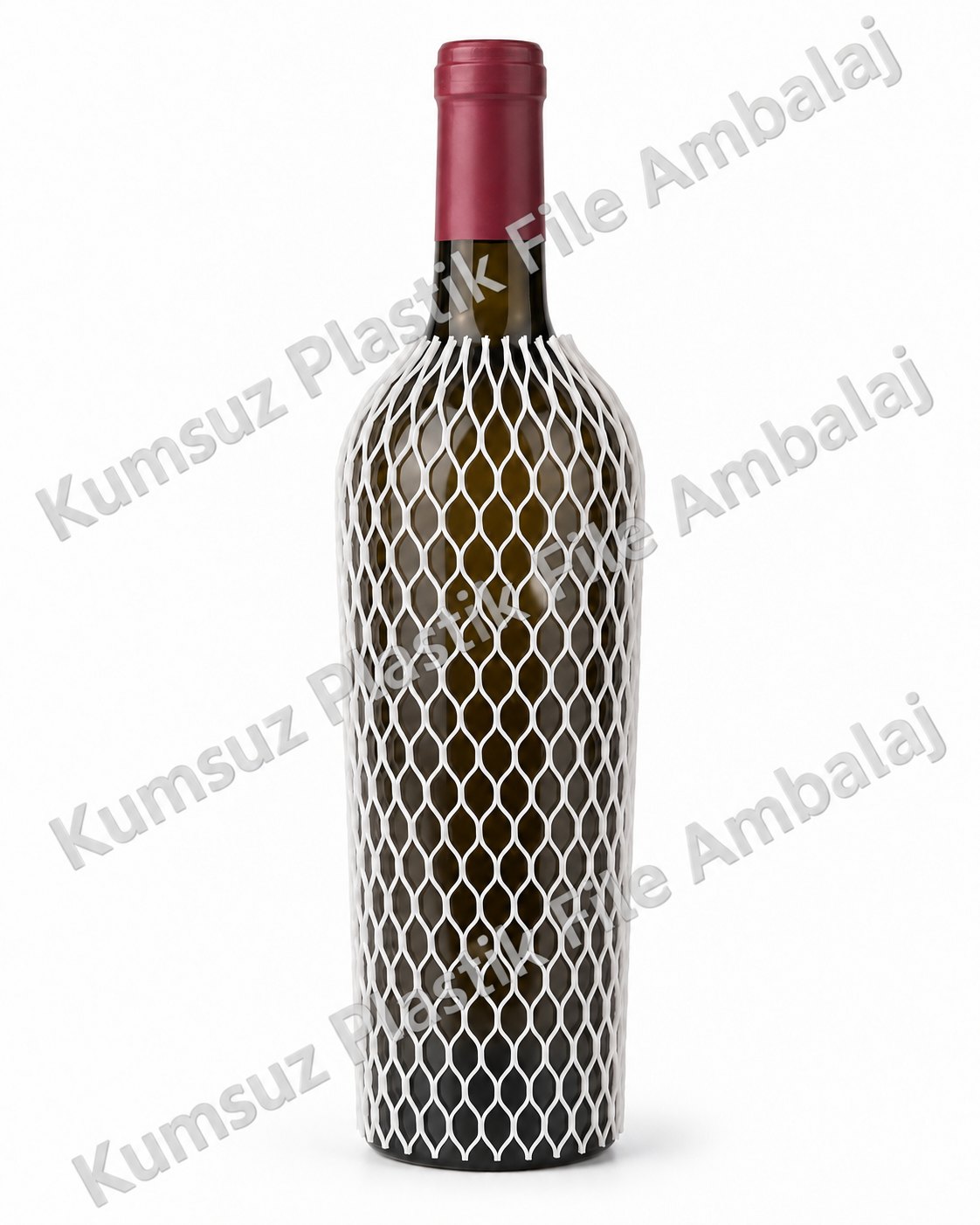 Plastik şişeler için koruyucu file ambalaj